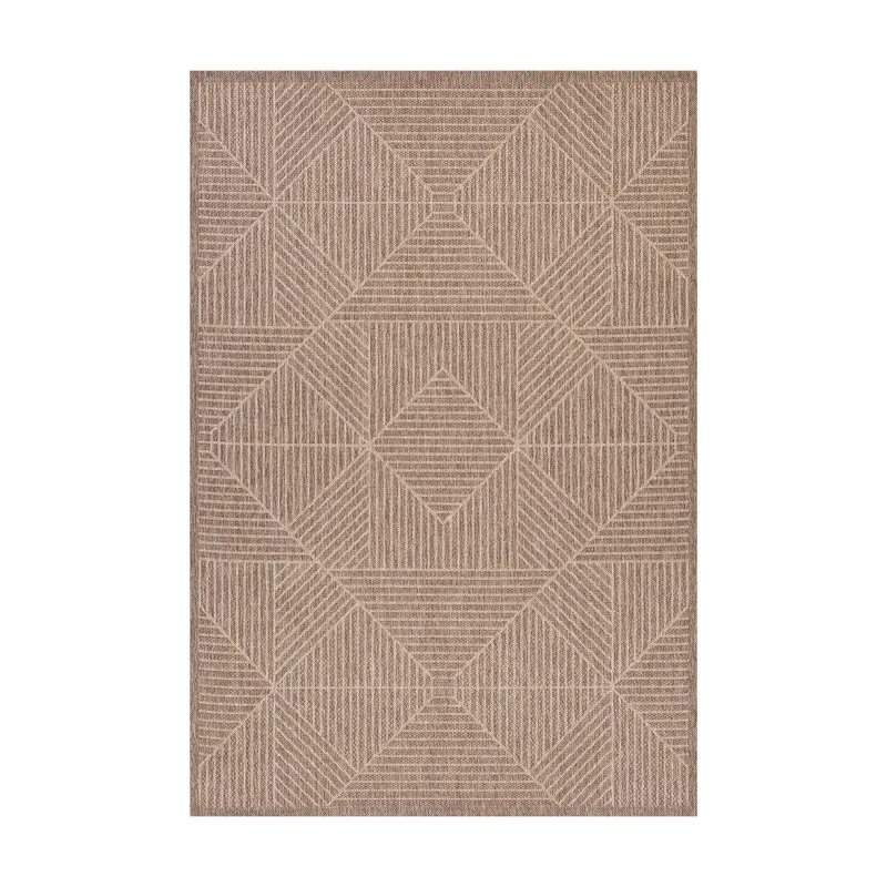 Teppe Kolvi Outdoor 133x190 cm, Brun