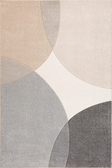Teppe Navon Carved 200x285 cm - Grå/Beige - Tekstiler & tepper - Teppe & matte - Moderne matte - Wiltontepper