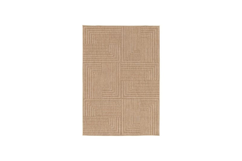 Tepper Hillerstorp Belle uteplassmatte 160x230 cm Beigebrun, Beigebrun