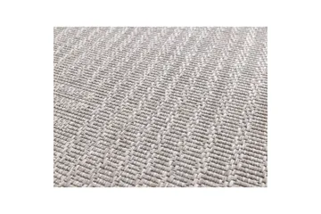 Tepper Hillerstorp Belle uteplassmatte 240x340 cm Grå - Grå - Tekstiler & tepper - Teppe & matte - Utendørs tepper