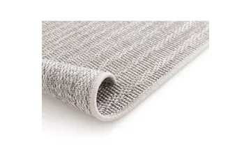 Tepper Hillerstorp Belle uteplassmatte 240x340 cm Grå - Grå - Tekstiler & tepper - Teppe & matte - Utendørs tepper