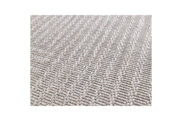 Tepper Hillerstorp Belle uteplassmatte 240x340 cm Grå - Grå - Tekstiler & tepper - Teppe & matte - Utendørs tepper
