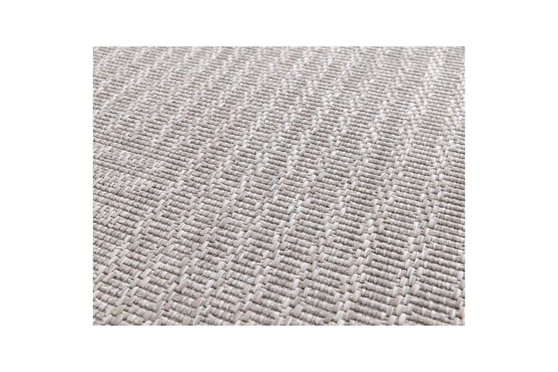 Tepper Hillerstorp Belle uteplassmatte 240x340 cm Grå - Grå - Tekstiler & tepper - Teppe & matte - Utendørs tepper