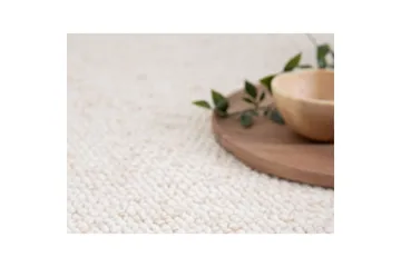 Tepper Hillerstorp Cozy innematte 160x230 cm Hvit - Hvit - Tekstiler & tepper - Teppe & matte - Utendørs tepper