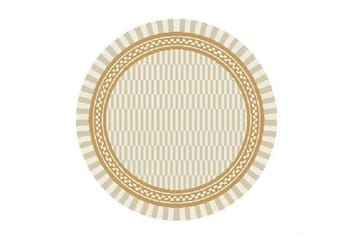 Tepper Hillerstorp Rory Ø120 cm - Ø120 cm - Tekstiler & tepper - Teppe & matte - Utendørs tepper