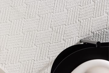 Todd Plastmatte 160x230 cm - Hvid - Tekstiler & tepper - Teppe & matte - Utendørs tepper - Plasttepper