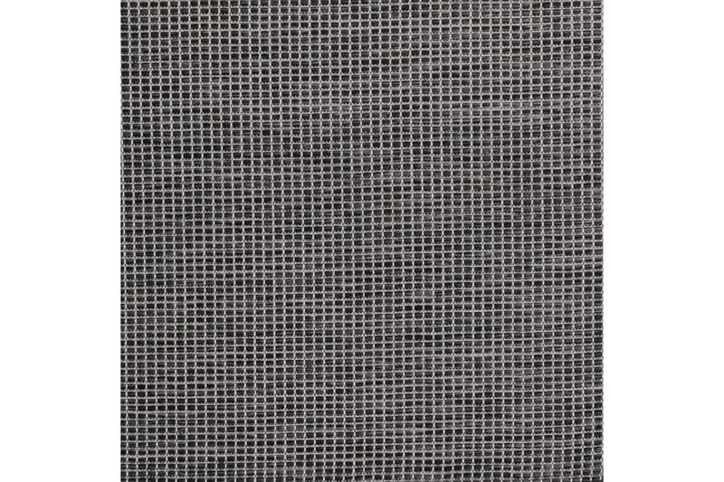 Utendørs flatvevd teppe 160x230 cm grå - Grå - Utendørs tepper - Balkongmatte & terassmatte
