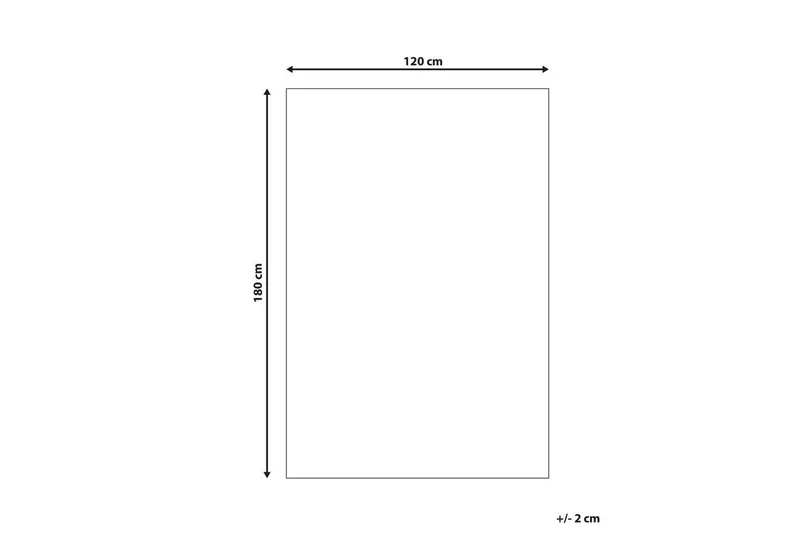 Utendørs teppe Thane - Rosa, Hvit - Tekstiler & tepper - Teppe & matte - Utendørs tepper