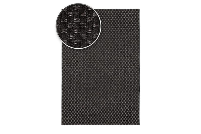 Utendørsmatte Pampero 140x200 cm - Mørkegrå - Utendørs tepper - Balkongmatte & terassmatte - Store tepper