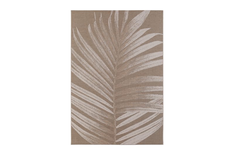 Utendørsmatte Panama Leaf 200x290 cm - Natur - Utendørs tepper - Balkongmatte & terassmatte