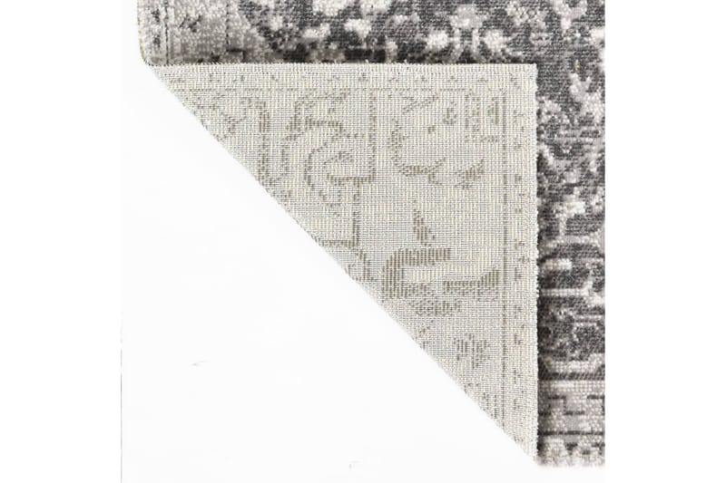 Uteteppe flatvevd 80x250 cm lysegrå - Grå - Utendørs tepper - Balkongmatte & terassmatte