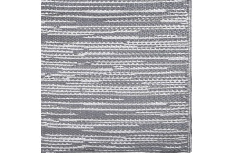 Uteteppe grå 160x230 cm PP - Utendørs tepper - Balkongmatte & terassmatte