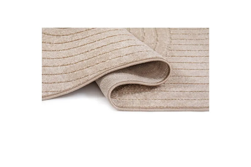 Utomhusmatta KM Home Linnebeige 160x230 cm - Tekstiler & tepper - Teppe & matte - Utendørs tepper