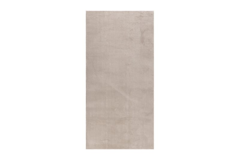 Vaskbart teppe Soft Rund, 120x120 cm, Melert lin