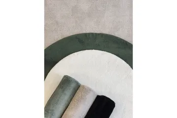 Vaskbart teppe Soft Rund - 160x160 cm, Melert lin - Tekstiler & tepper - Teppe & matte - Utendørs tepper - Plasttepper