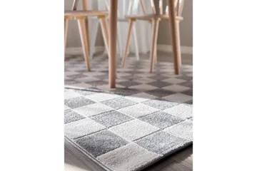 Wiltonteppe Hawaii Chess 160x230 cm, Grå - 160x230 cm, Grå - Tekstiler & tepper - Teppe & matte - Utendørs tepper