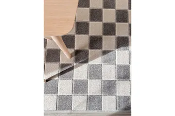 Wiltonteppe Hawaii Chess 160x230 cm, Grå - 160x230 cm, Grå - Tekstiler & tepper - Teppe & matte - Utendørs tepper