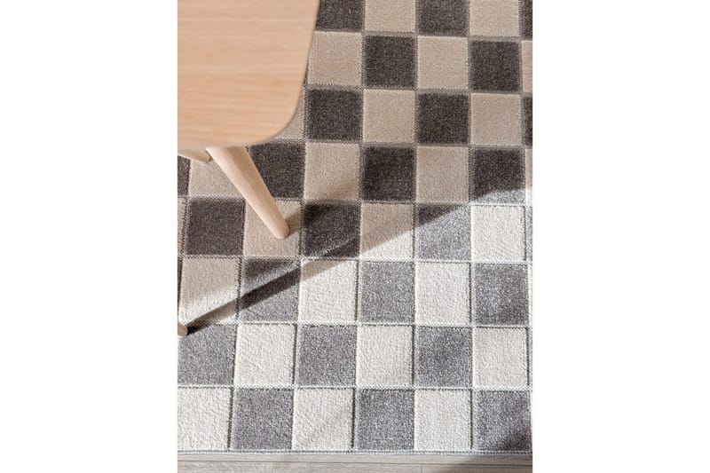 Wiltonteppe Hawaii Chess 160x230 cm, Grå - 160x230 cm, Grå - Tekstiler & tepper - Teppe & matte - Utendørs tepper