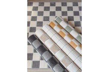 Wiltonteppe Hawaii Chess 200x200 cm, Krem - 200x200 cm, Krem - Tekstiler & tepper - Teppe & matte - Utendørs tepper