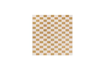 Wiltonteppe Hawaii Chess 240x240 cm, Gul