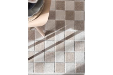 Wiltonteppe Hawaii Chess 240x240 cm, Lin, Linne - 240x240 cm, Lin, Linne - Tekstiler & tepper - Teppe & matte - Utendørs tepper