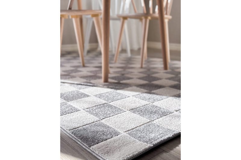 Wiltonteppe Hawaii Chess 240x340 cm, Grå - 240x340 cm, Grå - Tekstiler & tepper - Teppe & matte - Utendørs tepper
