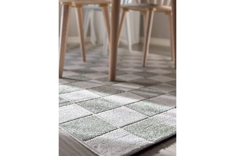 Wiltonteppe Hawaii Chess 240x340 cm, Grønn - 240x340 cm, Grønn - Tekstiler & tepper - Teppe & matte - Utendørs tepper