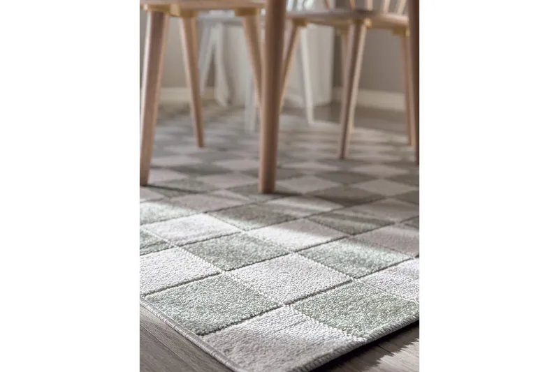 Wiltonteppe Hawaii Chess 240x340 cm, Grønn - 240x340 cm, Grønn - Tekstiler & tepper - Teppe & matte - Utendørs tepper