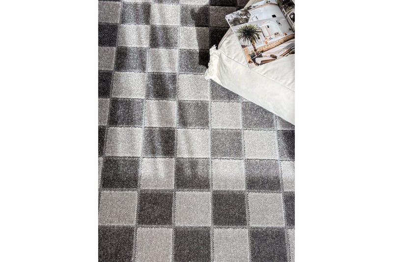 Wiltonteppe Hawaii Chess 240x340 cm, Grafitt - 240x340 cm, Grafitt - Tekstiler & tepper - Teppe & matte - Utendørs tepper