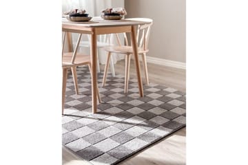 Wiltonteppe Hawaii Chess 240x340 cm, Grafitt - 240x340 cm, Grafitt - Tekstiler & tepper - Teppe & matte - Utendørs tepper