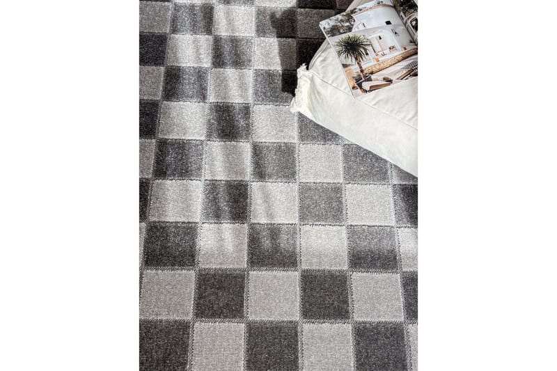 Wiltonteppe Hawaii Chess 240x340 cm, Grafitt - 240x340 cm, Grafitt - Tekstiler & tepper - Teppe & matte - Utendørs tepper