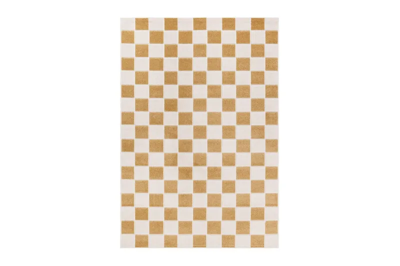 Wiltonteppe Hawaii Chess 240x340 cm, Gul, 240x340 cm, Gul