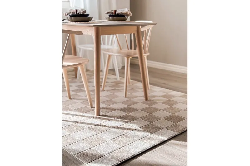 Wiltonteppe Hawaii Chess 240x340 cm, Lin, Linne - 240x340 cm, Lin, Linne - Tekstiler & tepper - Teppe & matte - Utendørs tepper