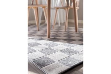 Wiltonteppe Hawaii Chess 280x280 cm, Grå - 280x280 cm, Grå - Tekstiler & tepper - Teppe & matte - Utendørs tepper