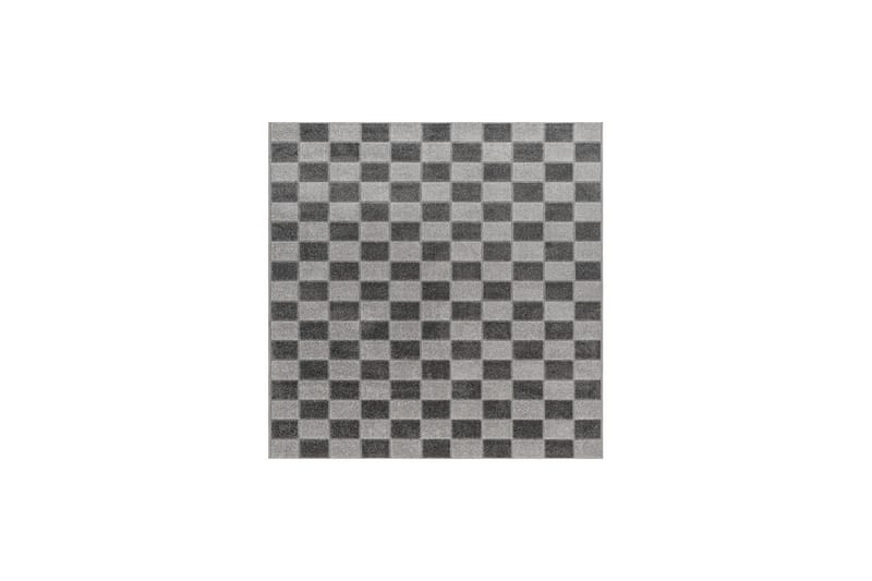 Wiltonteppe Hawaii Chess 280x280 cm, Grafitt - 280x280 cm, Grafitt - Tekstiler & tepper - Teppe & matte - Utendørs tepper