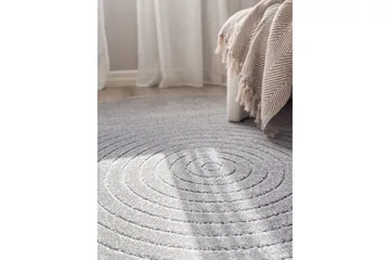 Wiltonteppe Hawaii Circle 200x200 cm, Grå - 200x200 cm, Grå - Tekstiler & tepper - Teppe & matte - Utendørs tepper