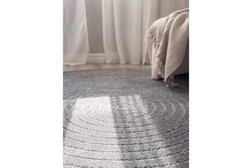 Wiltonteppe Hawaii Circle 200x200 cm, Grafitt - 200x200 cm, Grafitt - Tekstiler & tepper - Teppe & matte - Utendørs tepper