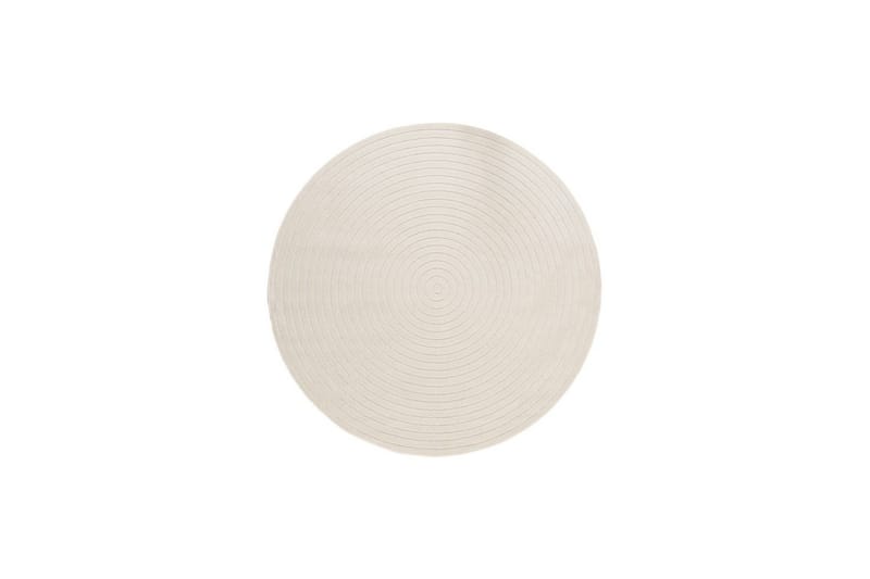 Wiltonteppe Hawaii Circle 200x200 cm, Krem - 200x200 cm, Krem - Tekstiler & tepper - Teppe & matte - Utendørs tepper