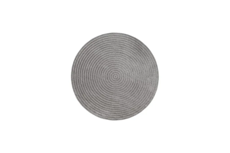 Wiltonteppe Hawaii Circle 240x240 cm, Grå, 240x240 cm, Grå