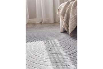 Wiltonteppe Hawaii Circle 280x280 cm, Grå - 280x280 cm, Grå - Tekstiler & tepper - Teppe & matte - Utendørs tepper