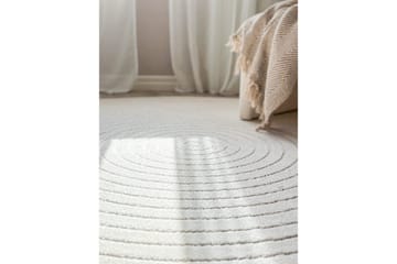 Wiltonteppe Hawaii Circle 280x280 cm, Krem - 280x280 cm, Krem - Tekstiler & tepper - Teppe & matte - Utendørs tepper