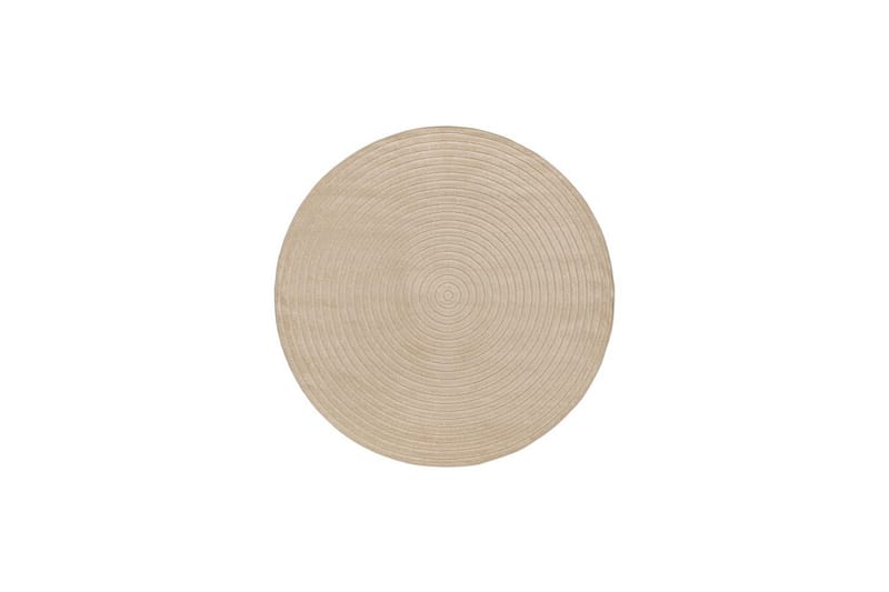 Wiltonteppe Hawaii Circle 280x280 cm, Lin, Linne - 280x280 cm, Lin, Linne - Tekstiler & tepper - Teppe & matte - Utendørs tepper
