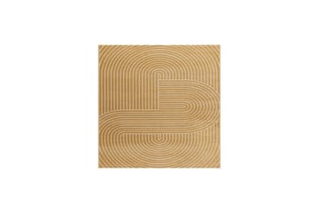 Wiltonteppe Hawaii Shape 200x200 cm, Gul
