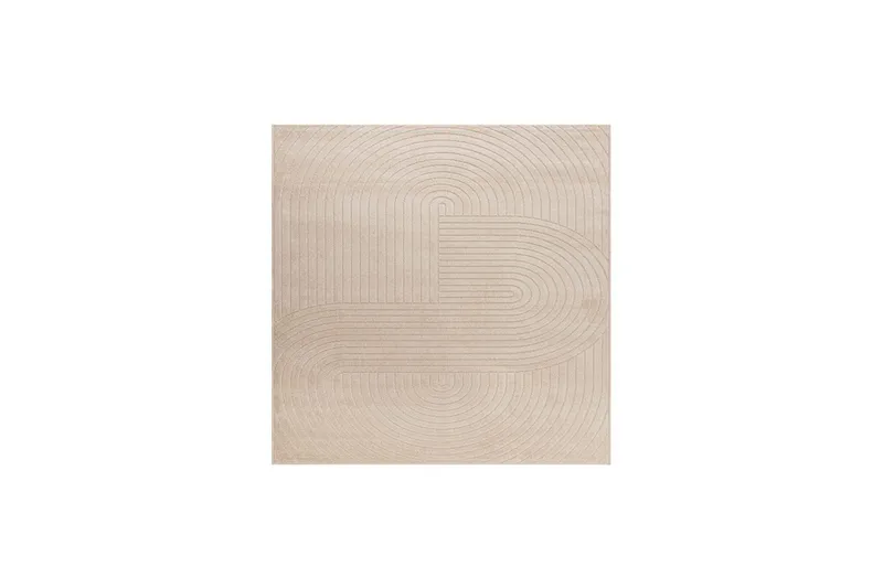 Wiltonteppe Hawaii Shape 200x200 cm, Lin, Linne, 200x200 cm, Lin, Linne