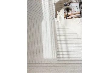 Wiltonteppe Hawaii Shape 200x290 cm, Krem - 200x290 cm, Krem - Tekstiler & tepper - Teppe & matte - Utendørs tepper
