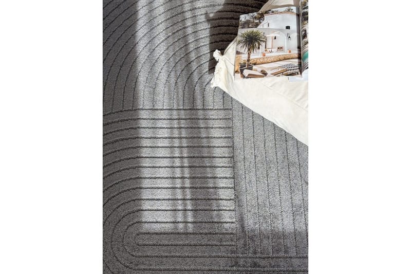 Wiltonteppe Hawaii Shape 240x240 cm, Grå - 240x240 cm, Grå - Tekstiler & tepper - Teppe & matte - Utendørs tepper
