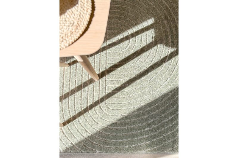 Wiltonteppe Hawaii Shape 240x240 cm, Grønn - 240x240 cm, Grønn - Tekstiler & tepper - Teppe & matte - Utendørs tepper