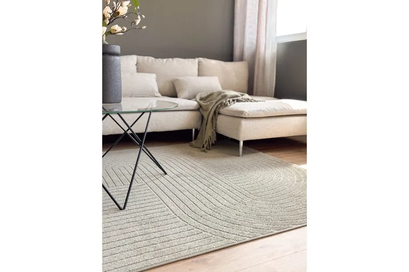 Wiltonteppe Hawaii Shape 240x240 cm, Grønn - 240x240 cm, Grønn - Tekstiler & tepper - Teppe & matte - Utendørs tepper