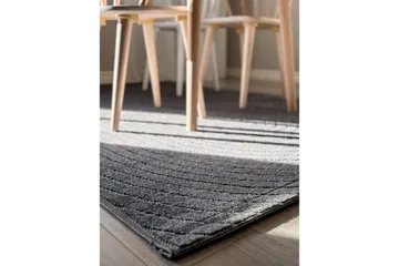 Wiltonteppe Hawaii Shape 240x240 cm, Grafitt - 240x240 cm, Grafitt - Tekstiler & tepper - Teppe & matte - Utendørs tepper