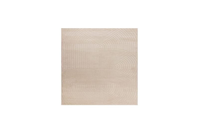 Wiltonteppe Hawaii Shape 240x240 cm, Lin, Linne - 240x240 cm, Lin, Linne - Tekstiler & tepper - Teppe & matte - Utendørs tepper